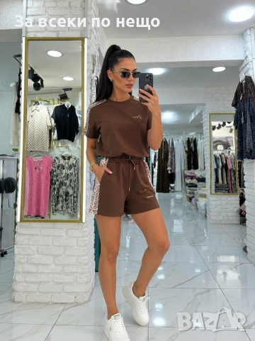 Guess Дамски Летен Комплект👚🩳Дамски Къс Екип Гес - Различни Цветове Код A1575