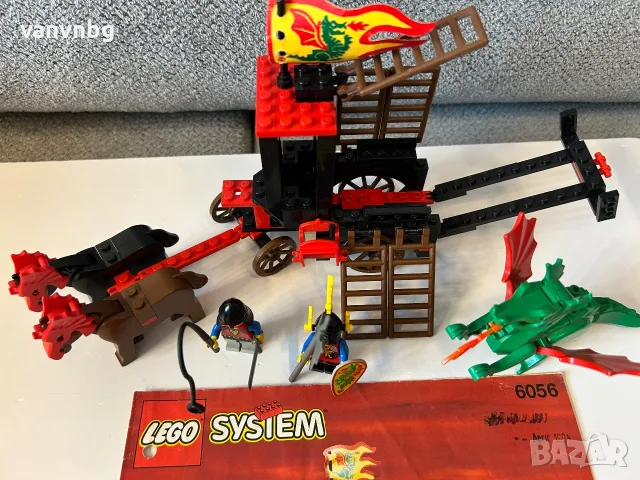 Lego Castle 6056 Dragon Wagon, снимка 4 - Конструктори - 55381039