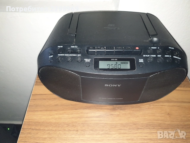 SONY, CD.RADIO.CASSETTE.CFD-S70, снимка 2 - Аудиосистеми - 54206129