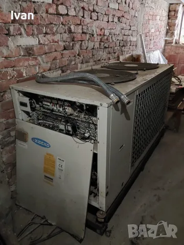 Работещ чилър Hidros RHSCF20, 67 kW Air Cooled Water Chiller, снимка 3 - Други машини и части - 55408570