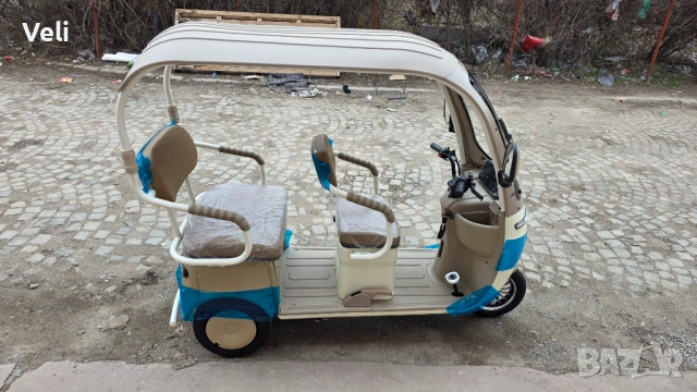 Триколка с покрив 3000W,72V, снимка 10 - Мотоциклети и мототехника - 54159572