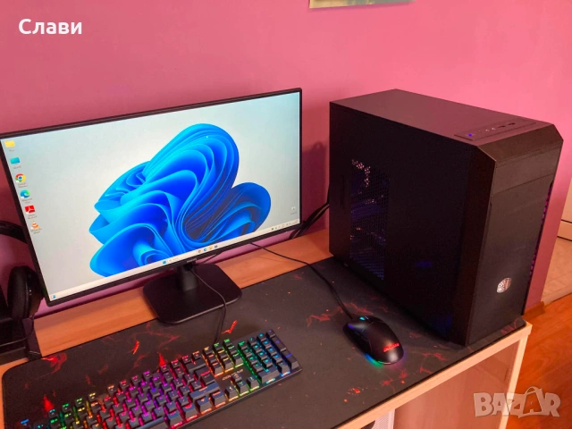Геймърски компютър Cooler Master AMD 8x3,30GHz, NVIDIA GTX 1050Ti, 16GB RAM, Windows 11 Pro, снимка 3 - Геймърски - 54400011