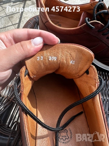 Обувки SAVAS, снимка 4 - Официални обувки - 54180900