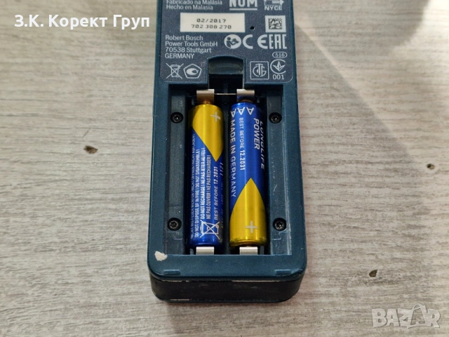 Професионална лазерна ролетка Bosch GLM 40, снимка 6 - Други инструменти - 54229080