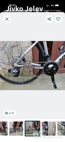 Specialized Tarmac
Carbon, SRAM ETap 2*12, снимка 3 - Велосипеди - 55148928