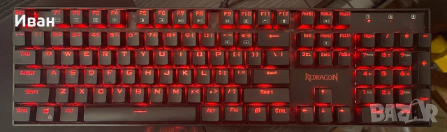 Redragon Vara K551B – запазена механична гейминг клавиатура , снимка 4 - Клавиатури и мишки - 54083054