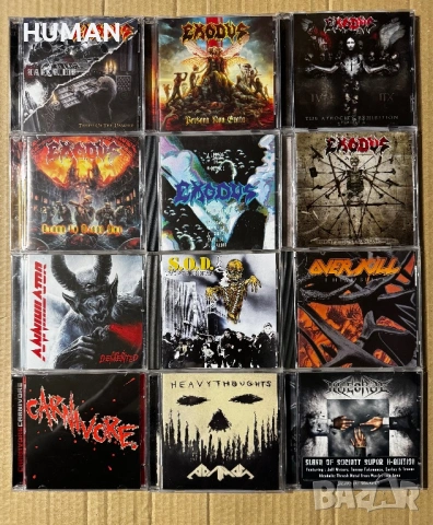 Exodus - S.O.D. - Annihilator - Carnivore - Overkill 