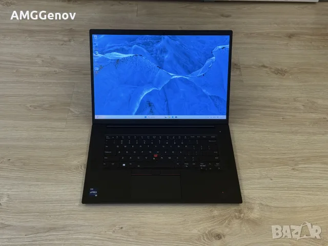16’ 2.5K 165Hz Core i7-12800H  Lenovo Thinkpad P1 Gen 5  RTX A2000 8GB  32B DDR5  512GB SSD, снимка 2 - Лаптопи за работа - 55694094