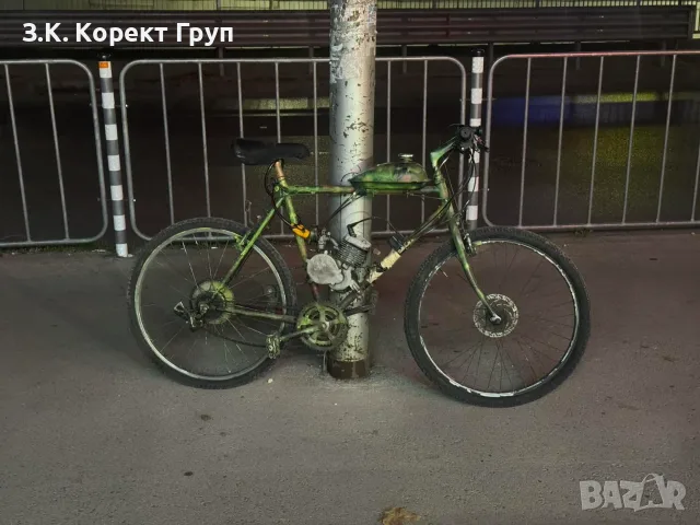 Колело с двигател 80CC, снимка 3 - Велосипеди - 55438462