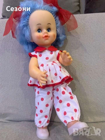 Стара Кукла , ретро СССР 100% автентичност  , снимка 3 - Кукли - 53875374