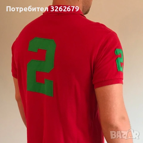 Ralph Lauren оригинална тениска размер М , снимка 2 - Блузи - 54407731