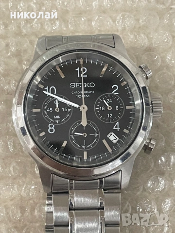 Часовник seiko оригинал, снимка 9 - Мъжки - 54526341