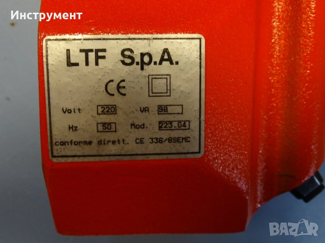 Демагнетизатор LTF S.p.A mod.223.04 magnetizer 220V, 50Hz, снимка 2 - Други инструменти - 54855180