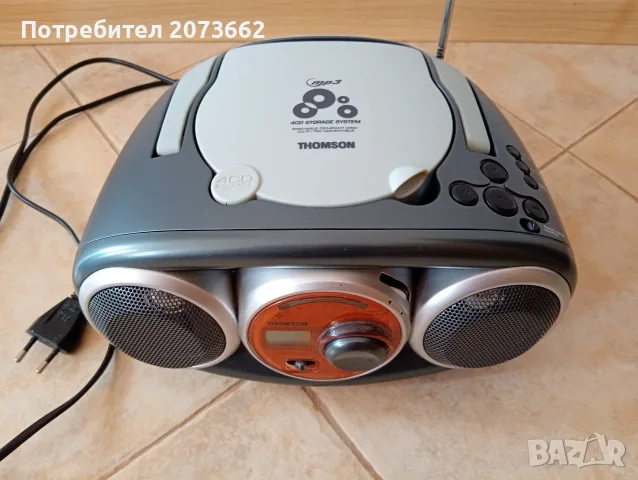 Thomson MP3 с 4 CD чейнджър, снимка 2 - Аудиосистеми - 55419474