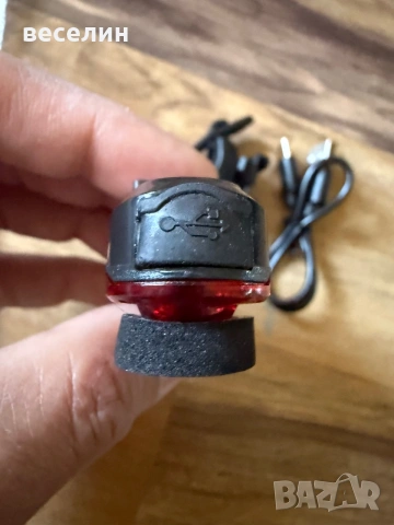 Задни LED светлини с USB зареждане, снимка 5 - Аксесоари за велосипеди - 55042840