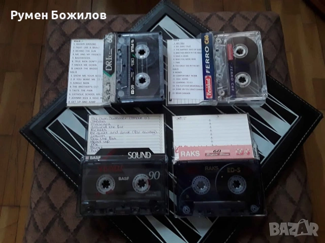 10 много запазени и добри касети с ХАРД РОК, снимка 3 - Аудио касети - 54877816