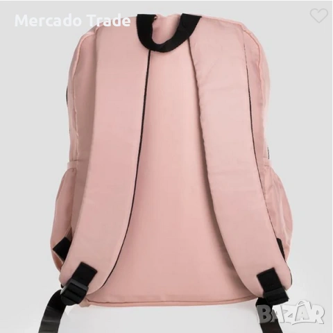Спортна раница Mercado Trade, Регулируеми презрамки, Розов, снимка 5 - Раници - 54149452