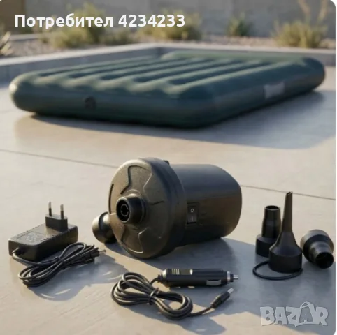 Електрическа помпа 2в1 , снимка 3 - Други стоки за дома - 55302387