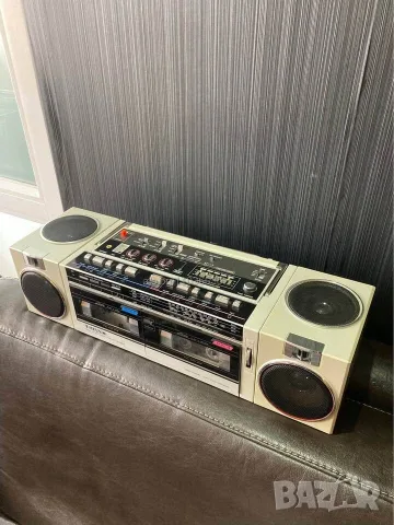 SANYO M-W24K VINTAGE RETRO BOOMBOX радио касетофон, снимка 6 - Радиокасетофони, транзистори - 55499373