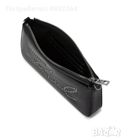 Чанта Karl Lagerfeld K/Signature CB Pouch Studs GP, снимка 2 - Чанти - 55381591