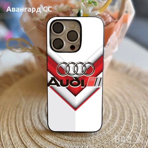Силиконов Калъф за iPhone с лого Audi, снимка 8 - Калъфи, кейсове - 54611152