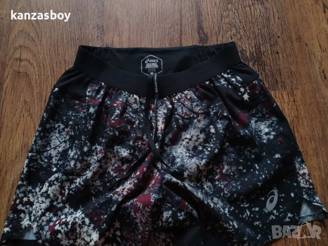 Asics ALL OVER PRINT 5IN Running Shorts - мъжки ръннинг шорти М , снимка 4 - Спортни дрехи, екипи - 55268669