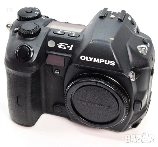 DSLR Olympus E-1 с легендарният Kodak CCD сензор