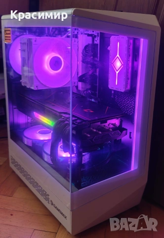 Геймърски компютър Ryzen 5 7500f, AMD Radeon 6800xt,32gb ddr5,1tb nvme, снимка 2 - Геймърски - 53140981