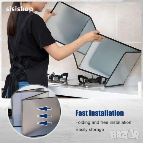 Универсален двоен предпазител за готвене: Метална защита за вашите котлони 4201, снимка 2 - Аксесоари за кухня - 53977835