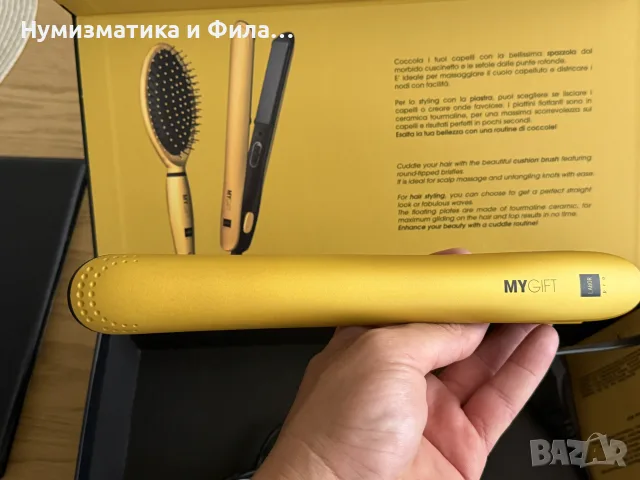 професионална преса за коса MY GIFT, снимка 6 - Преси за коса - 55596856