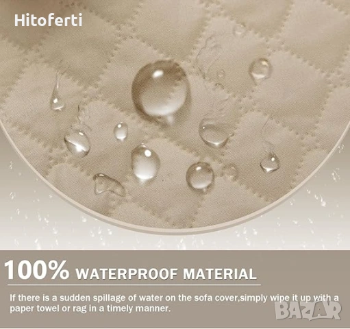  Калъф за диван 3-местен FIGOOO, снимка 2 - Протектори за матраци - 54183498