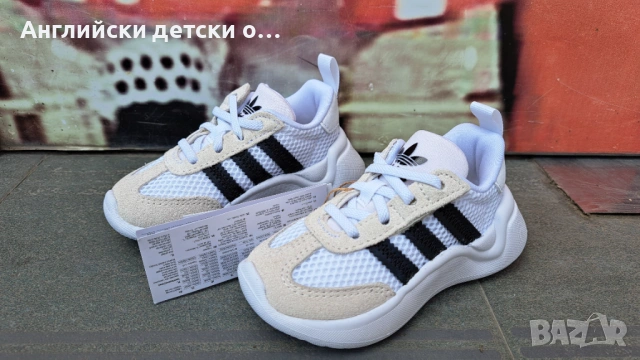 Английски детски оригинални маратонки -Adidas, снимка 5 - Детски маратонки - 54773378