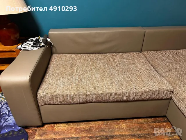 холeн диван – цвят Капучино , снимка 4 - Дивани и мека мебел - 55619530
