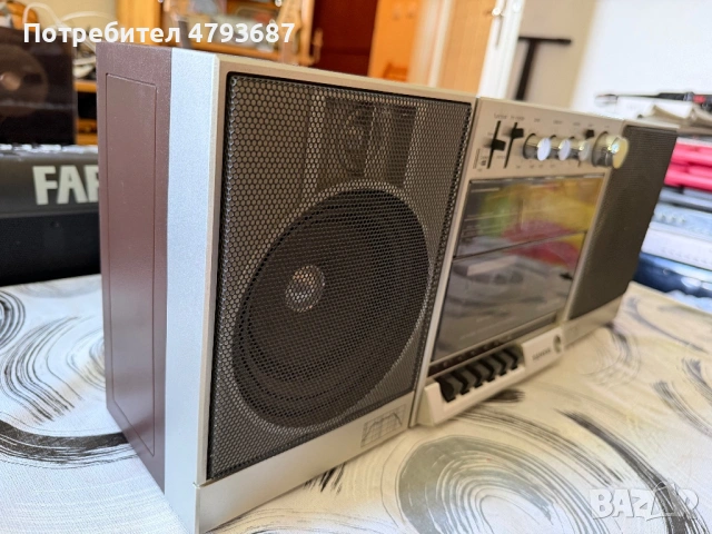 Касетофон Siemens 791, снимка 6 - Радиокасетофони, транзистори - 54585071