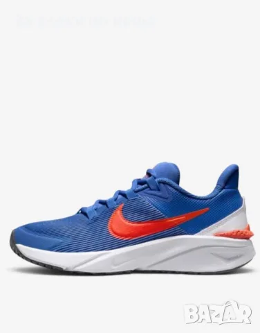 NIKE Star Runner 4 Blue / White Дамски Маратонки👟Дамски Спортни Обувки Код P2911, снимка 2 - Маратонки - 55510215