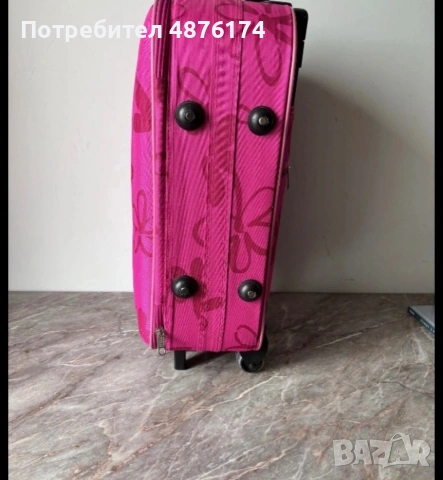 Urban куфар розов, снимка 3 - Куфари - 55162528