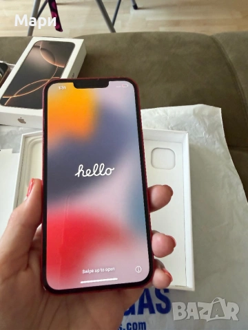 IPhone 13 Red 256 GB, снимка 7 - Apple iPhone - 54843611