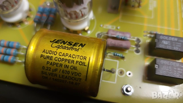 Лампов предусилвател асемблиран от SLAudio Слав / Tube Preamp, снимка 11 - Ресийвъри, усилватели, смесителни пултове - 55112358