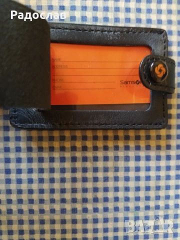 калъф - етикет за багаж Samsonite , снимка 4 - Други - 54327489