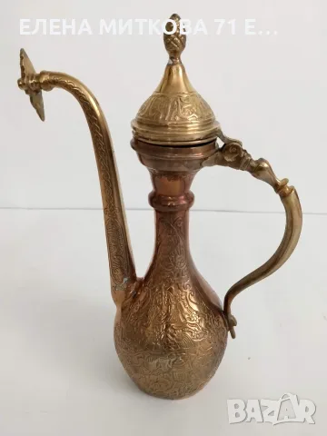 Уникален лот от плътен месинг с богата гравюра, снимка 2 - Антикварни и старинни предмети - 55451021