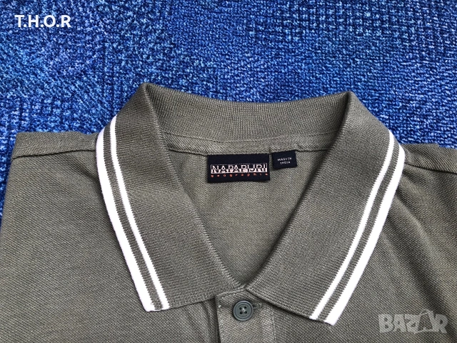 Napapijri Polo Shirt ОРИГИНАЛНИ мъжки поло тениски - M/L/XL, снимка 6 - Тениски - 54982085