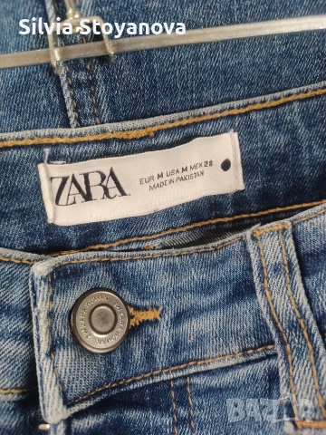 дънкова пола Zara , снимка 5 - Поли - 53993857