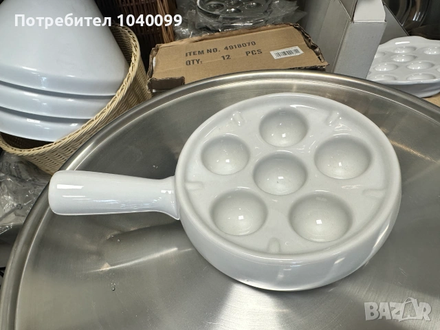 Съд за охлюви, снимка 3 - Съдове за готвене - 54960201