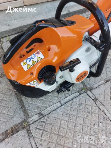 Моторен фугорез STIHL TS 420 , снимка 9 - Диамантени и режещи инструменти - 55536208