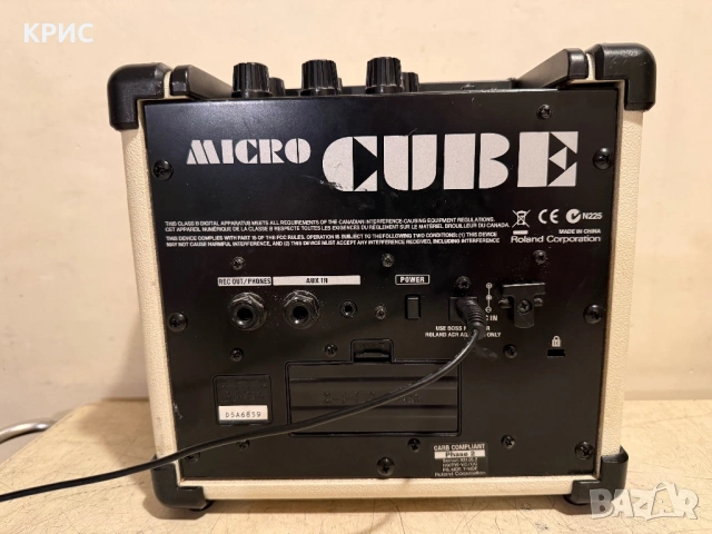 ROLAND MICRO CUBE, MADE IN JAPAN, снимка 11 - Тонколони - 54804146
