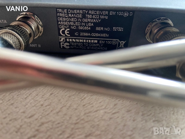 Sennheiser G2 Добро Състояние Безжичен Микрофон За Кларинет,Саксофон,Цигулка,Гайда,Кавал Цена в Евро, снимка 9 - Други - 54913624