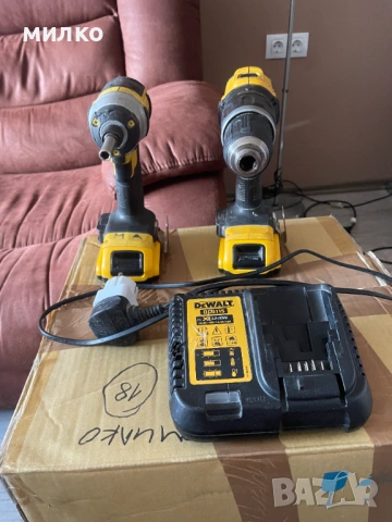 Комплект DeWALT акумулаторни инструменти DCD785, DCF885, снимка 5 - Винтоверти - 54702195