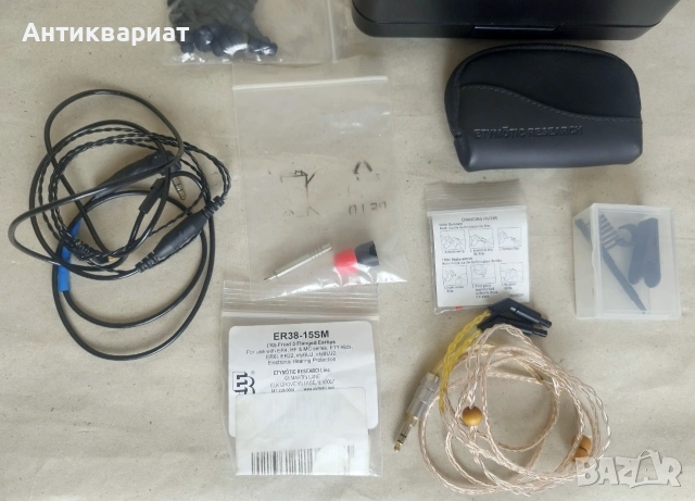 Легендарни професионални референтни слушалки Etymotic Research ER-4 MicroPro / USA, снимка 3 - Слушалки и портативни колонки - 55119823