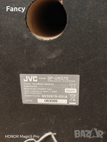 Страхотни малки колони JVC 120 W, снимка 11 - Тонколони - 54136342