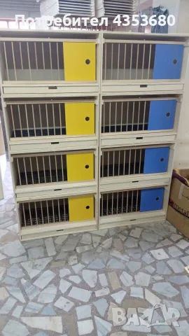 Дървена клетка за гълъби 60 × 40 × 40 см – 